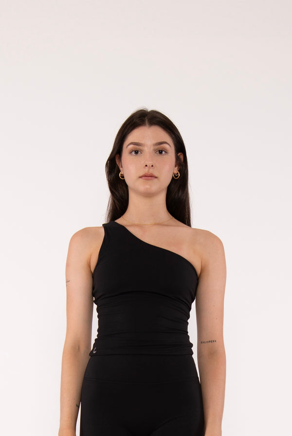 One shoulder top