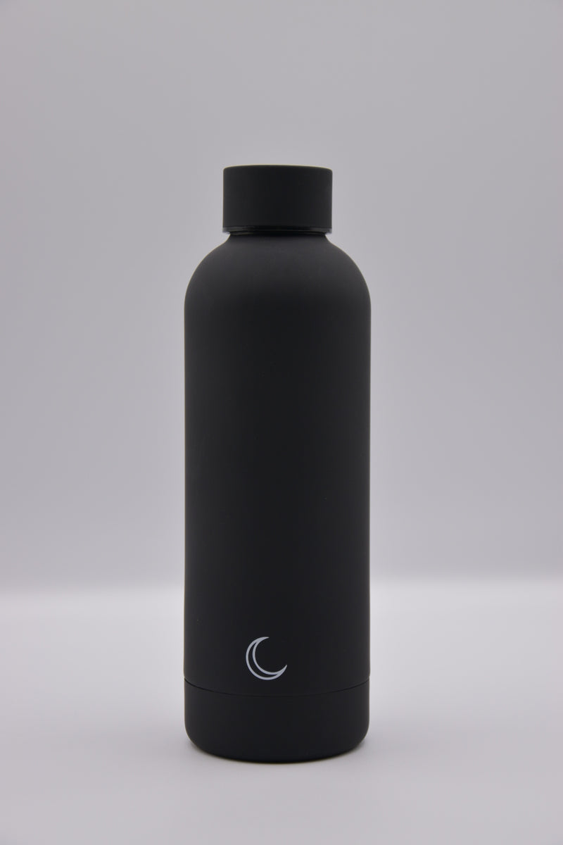 Matte Water Bottle - Black