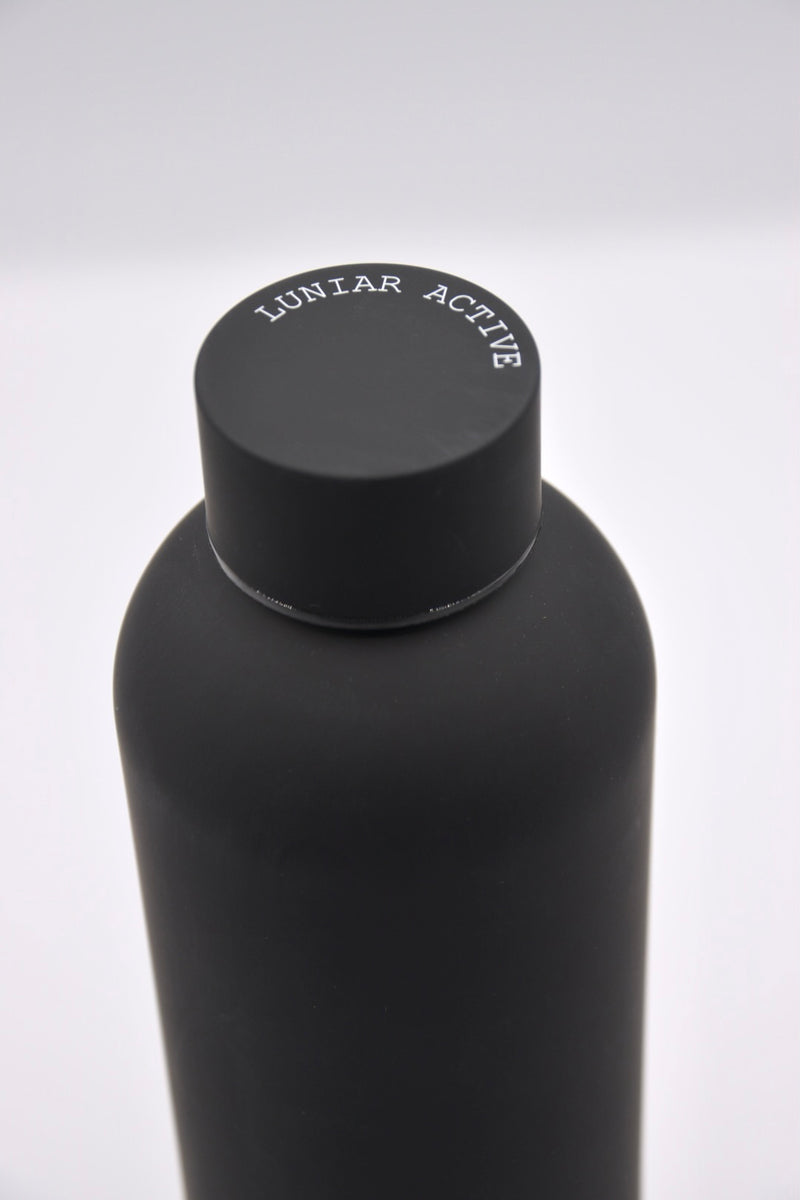 Matte Water Bottle - Black